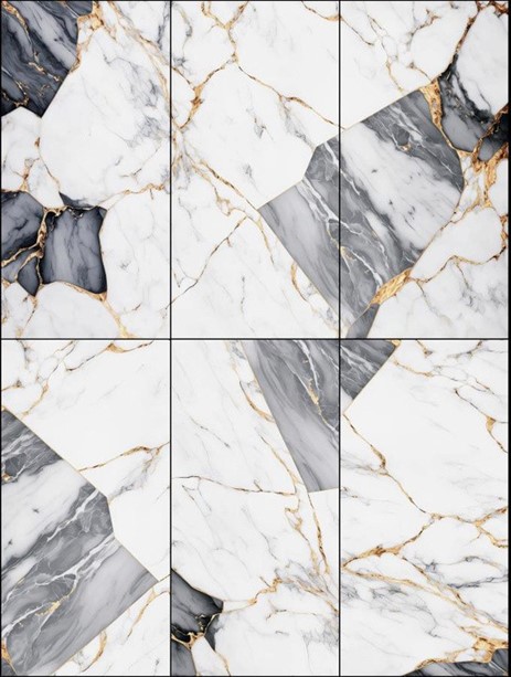 MRP612042 - Onxy Gold Micasso Exclusive Designs Import Porcelain Tiles 600mm x 1200mm