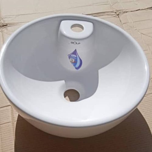 White Round Table Top Basin