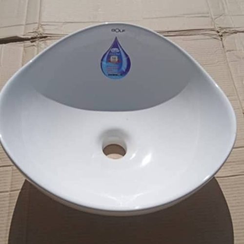 White Oval Table Top Basin